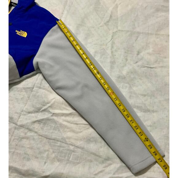 Men’s XL  The North Face Sun Rise 1/4 Zip Pullover Heather light  Gray blue new - Picture 4 of 7